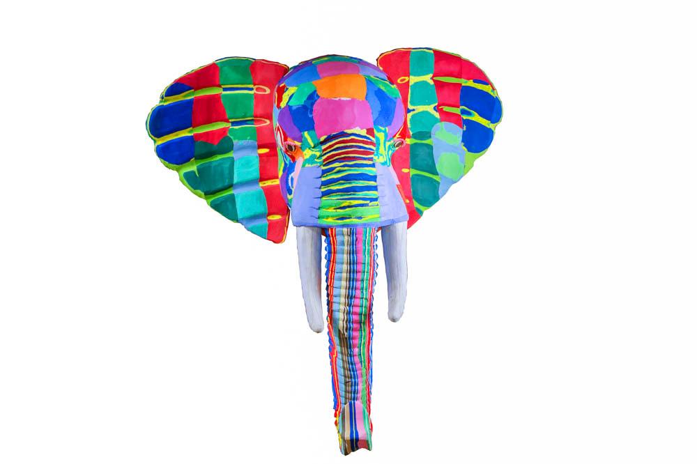 XXL ELEPHANT WALL ART