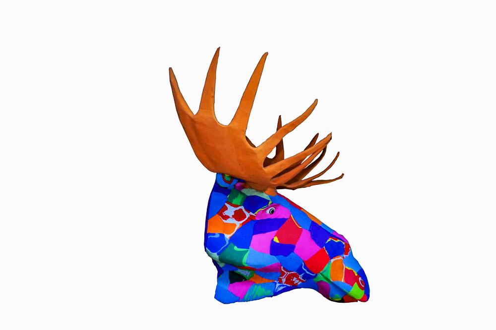 XXL MOOSE WALL ART